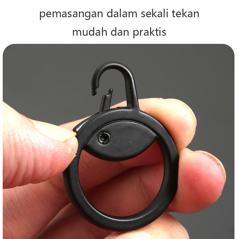 10pcs Buah Penarik Ritsleting Tab Tarik Yang Kepala Resleting Universal Aksesoris adjustable bisa dicopot pasang untuk Tas, Sepatu, Baju, Jaket, dll