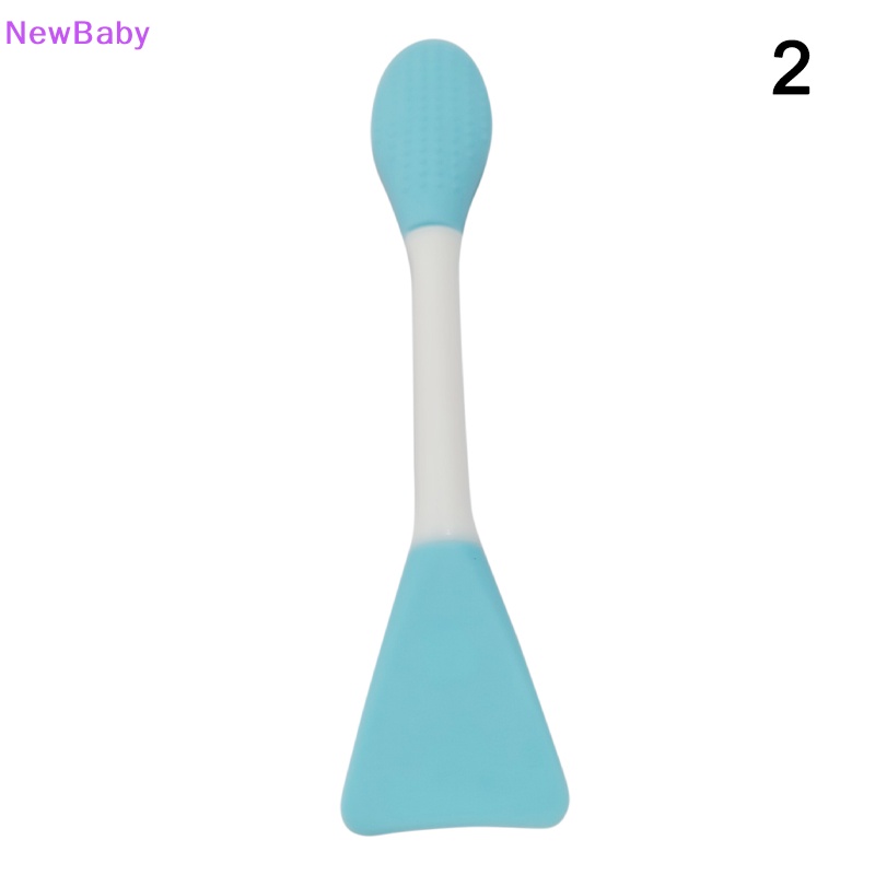 Newbaby Sikat Pengaduk Wajah Brush Silikon Lembut Sikat Pembersih Wajah ID