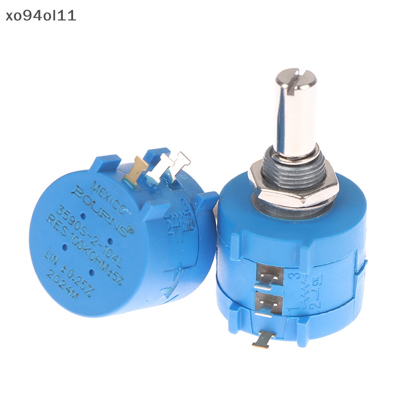 Xo 3590s-2-101 1K 2K 5K 10k 20K 50K 100K 100R 200R 500R Potensiometer Multi Putar Tahan OL