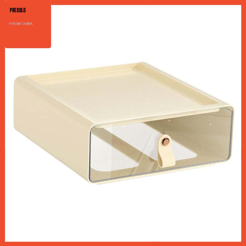 [Predolo] Desk Organizer Drawer Meja Laci Penyimpanan Dapat Ditumpuk Untuk Kamar Mandi Kantor Rumah