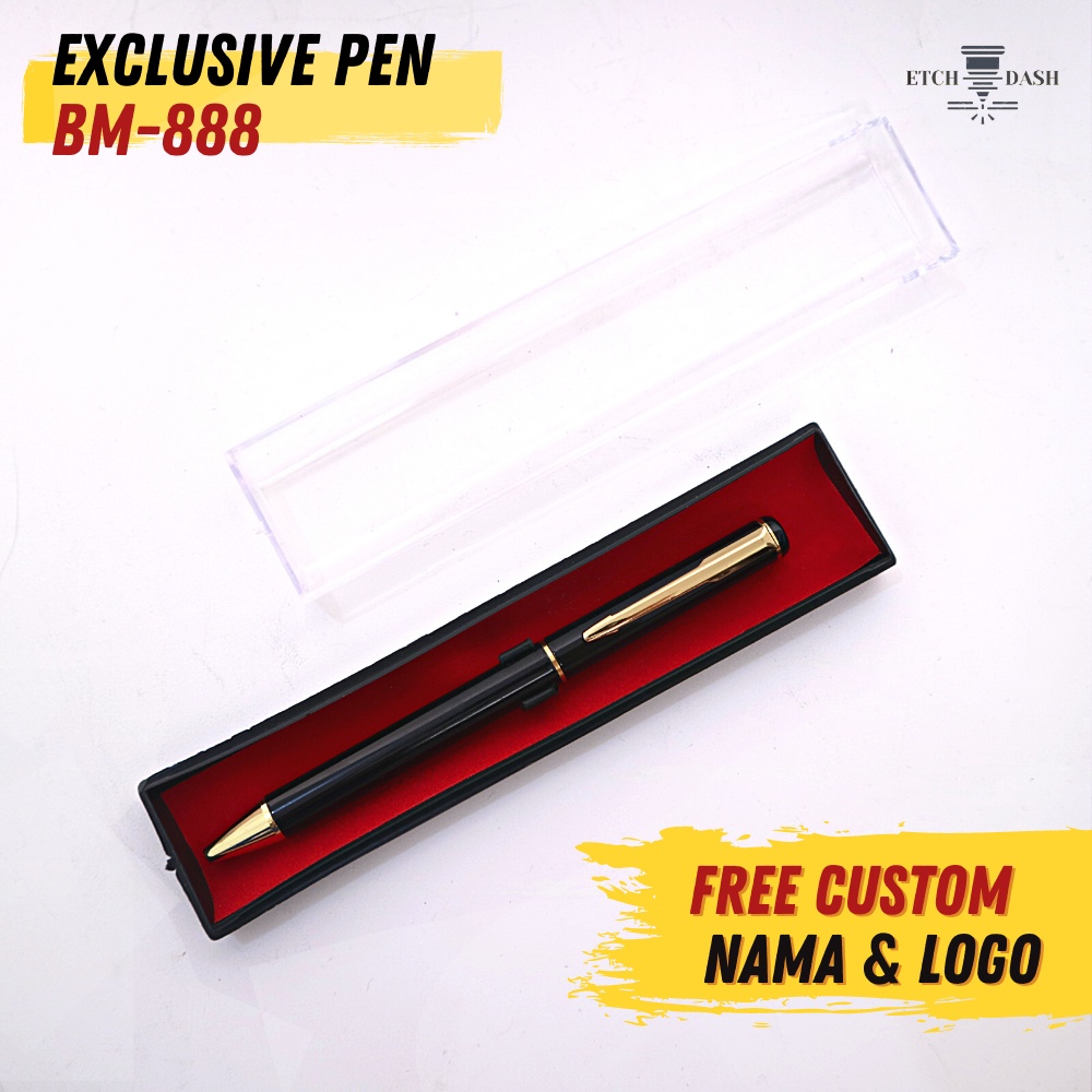 

Pulpen Custom Promosi | Merchandise dan Souvernir Corporate - Exclusive Pen BM-888