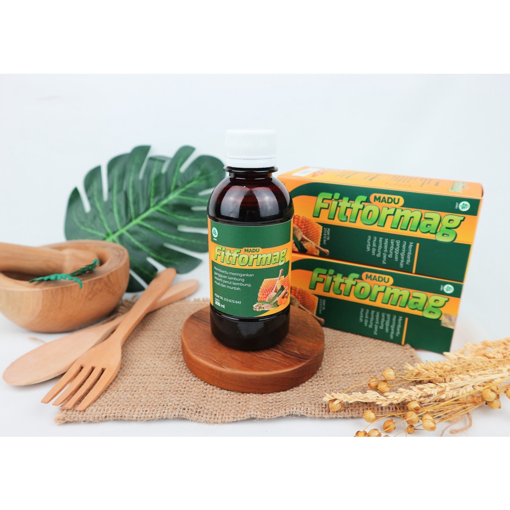 Obat Herbal Atasi Sakit Maag Penurun Asam Lambug Gerd Gastritis Madu Maag Fitformag