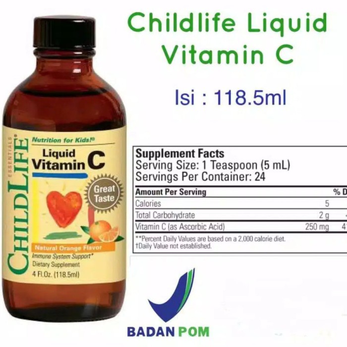 Childlife Vitamin C Liquid 118.5ml