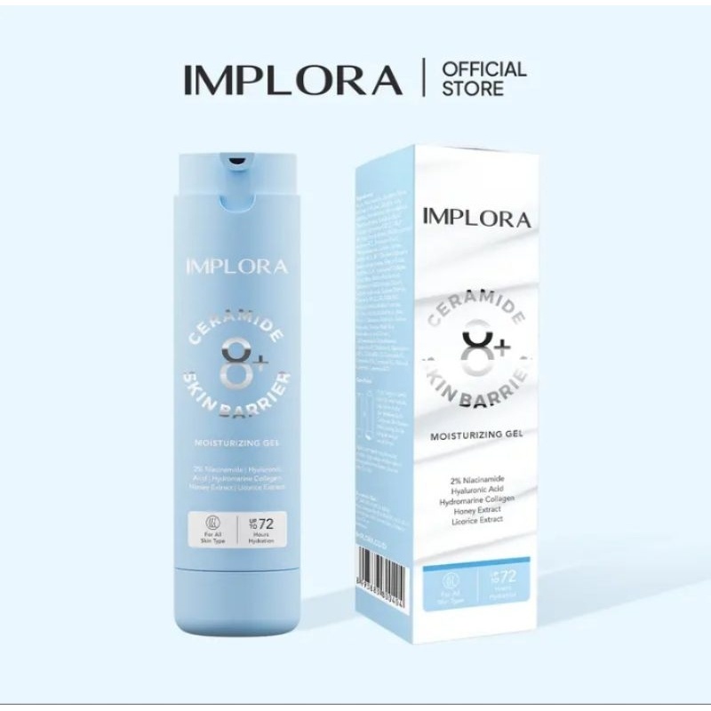 NEW IMPLORA SKIN MOISTURIZER 8 CERAMIDE I Feel &amp; Refill