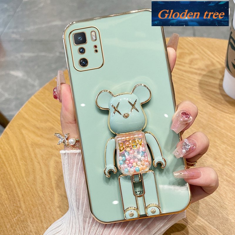 REDMI Toserbaloden tree -motifasing umakuedmi note 10 pro 5g xiaomi poco x3 gt 5g Casing ponsel toserbaoftcase -motiflectroplated silikon shockproof suketrotector suketmooth suketrote hudiumper intipover desain baru