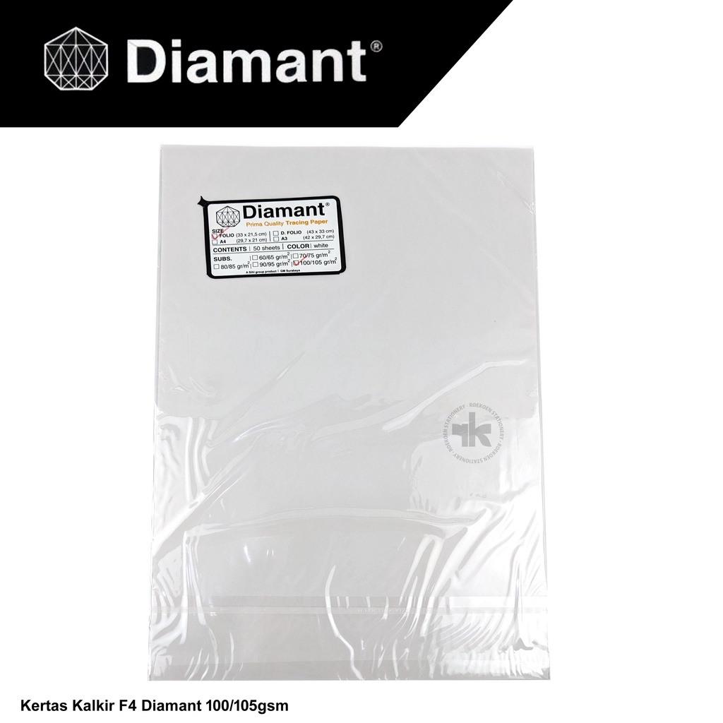 

Diamant Kertas Kalkir F4 100/105gsm