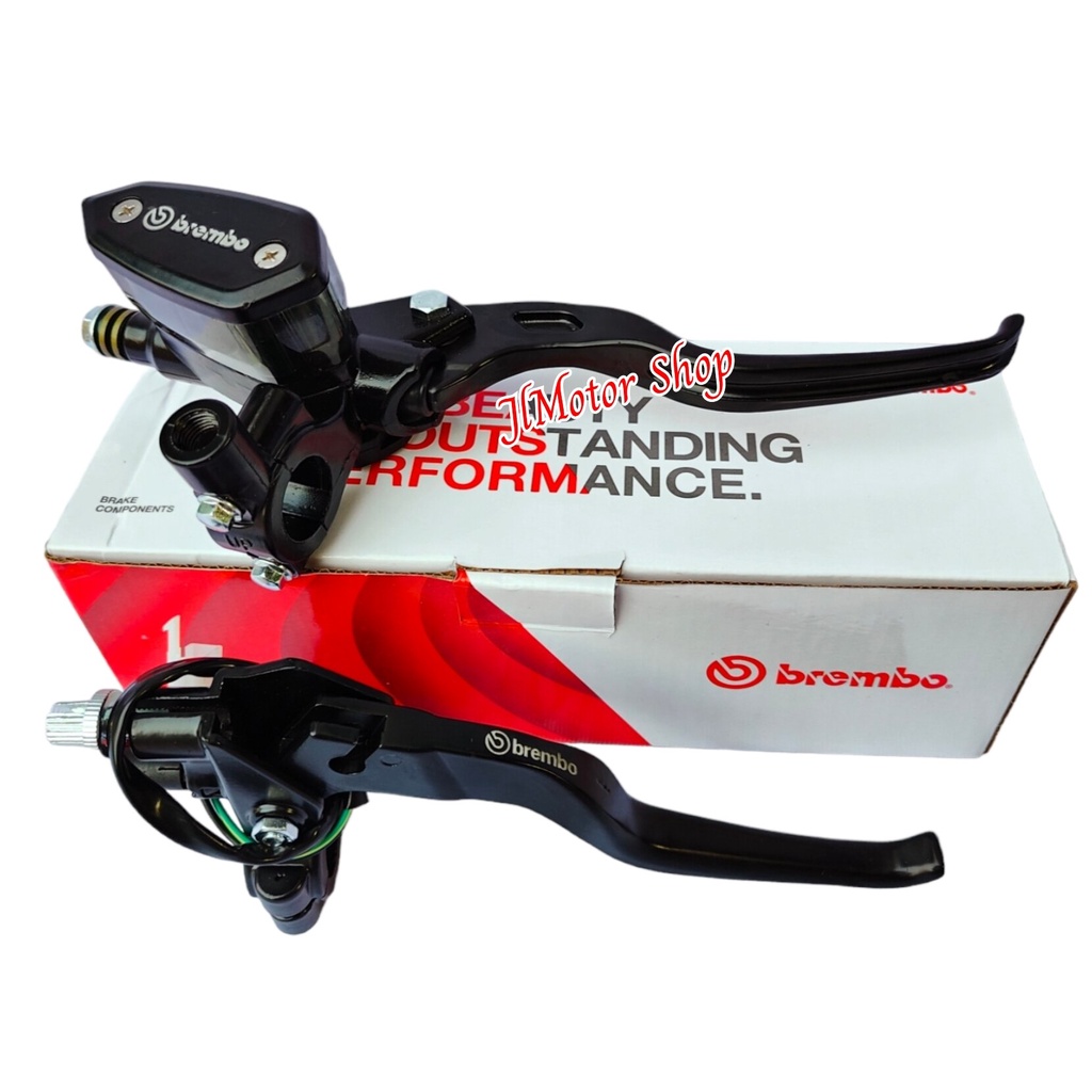 MASTER REM BREMBO OVAL KIRI KANAN  - MASTER REM KANAN + HANDLE KIRI KOPLING BREMBO MODEL RCB
