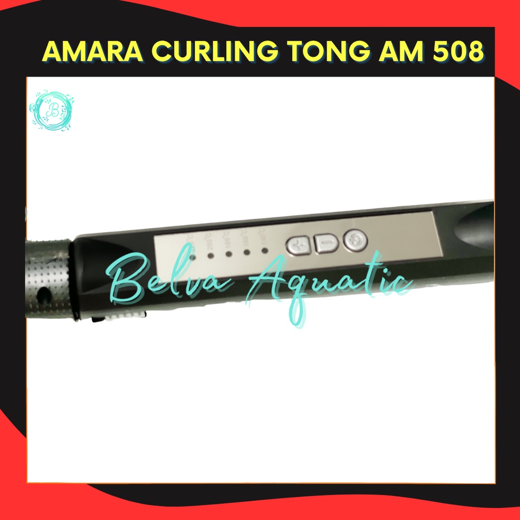 Amara Catok Curly AM 508 Catok Keriting Catok Rambut Salon Keriting Rambut Jadi Gampang