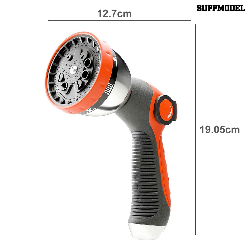 [SM] Selang Air er Tekanan Tinggi Genggam Anti-slip Ergonomis Handle Adjustable Multi Fungsi Cuci Mobil Taman Siram Ugd Perlengkapan Mobil