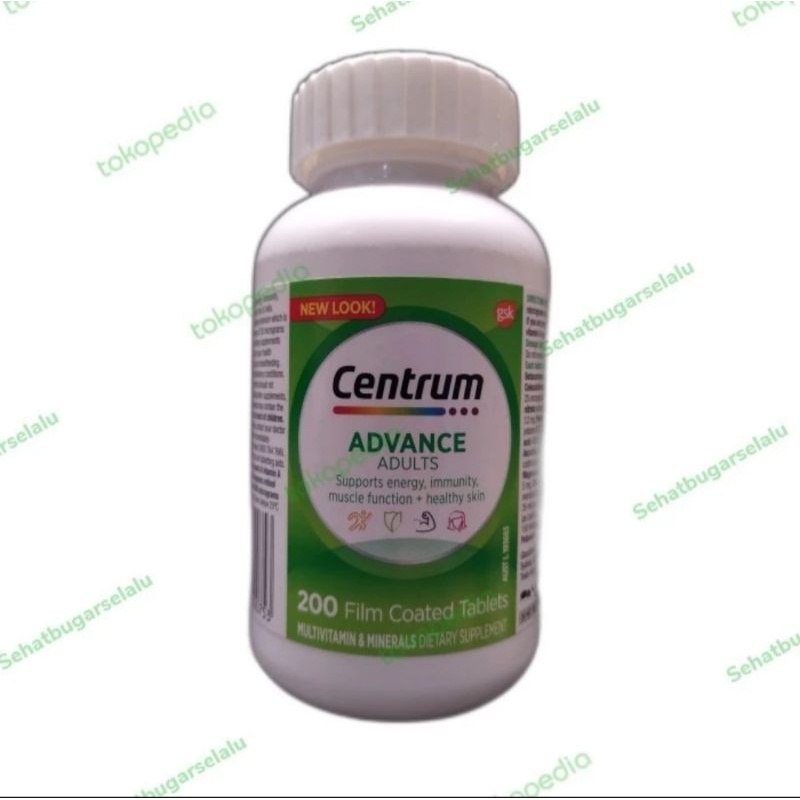 Centrum Advance for Adult Multivitamin and Minerals 200 tablet