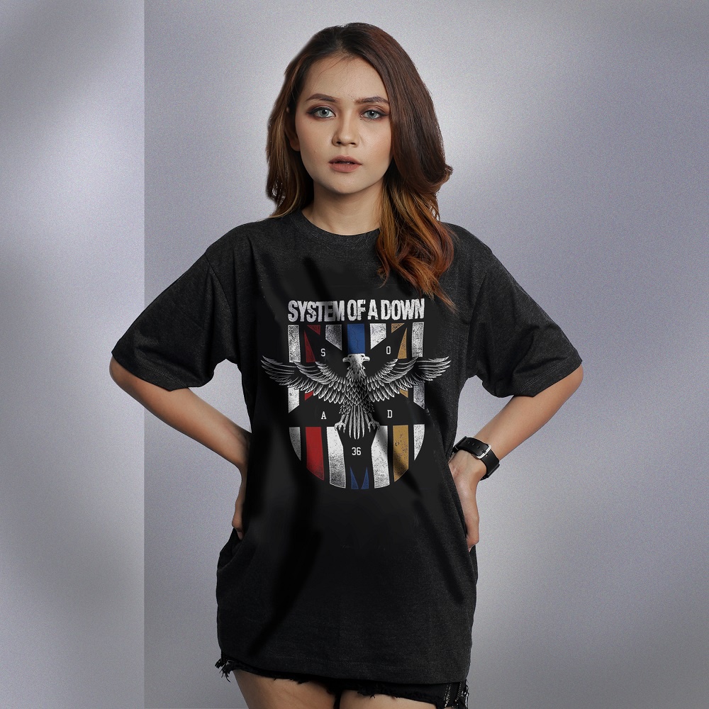 MURDER INK CLOTH - KAOS SYSTEM OF A DOWN EAGLE ARMY | NSA PREMIUM KAOS RAP BOOTLEG VINTROCK METAL BA