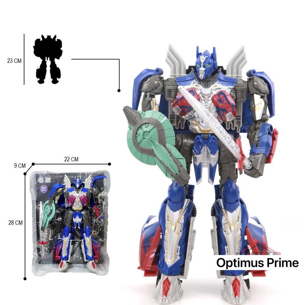 Mainan Robot BmB Optimus Prime Savior Deformation - Alloy Version