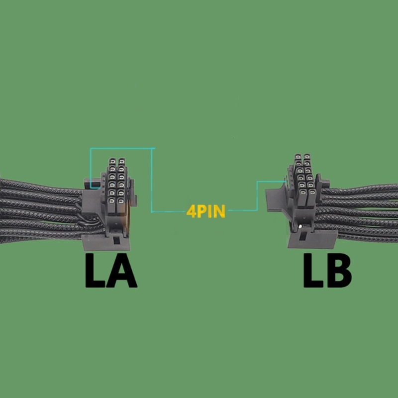 Vivi New PCIE5 0 Kabel Power 8PIN x2 Interface to GPU PCIE5 012vhpwr 16PIN 12+4 Bengkok Lurus Untuk Kabel Kartu Grafis