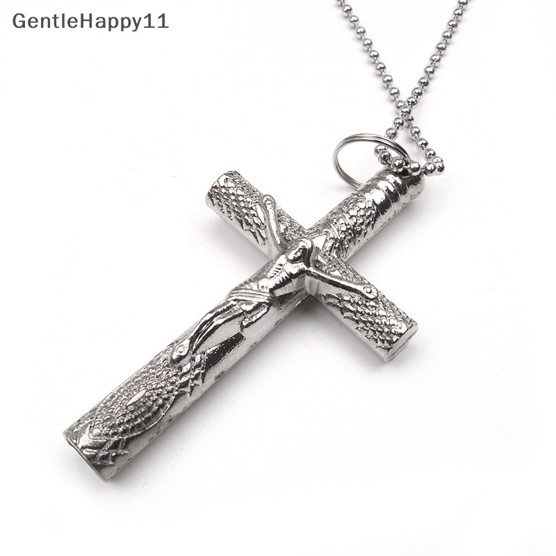 Gentlehappy Salib Yesus 6mm Drum Kunci Dengan Rantai Kalung Drum Tuning Key Metal Tuning Wrench id