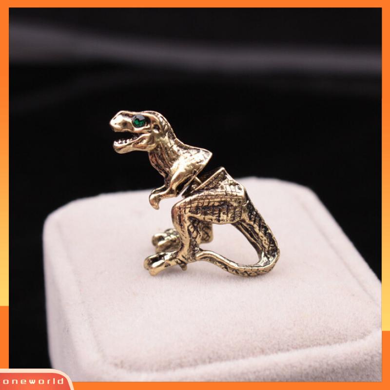 [ONR] Harajuku Tiga Dimensi Hewan Kecil Dinosaurus Kepribadian Fashion Piercing Stud Earrings