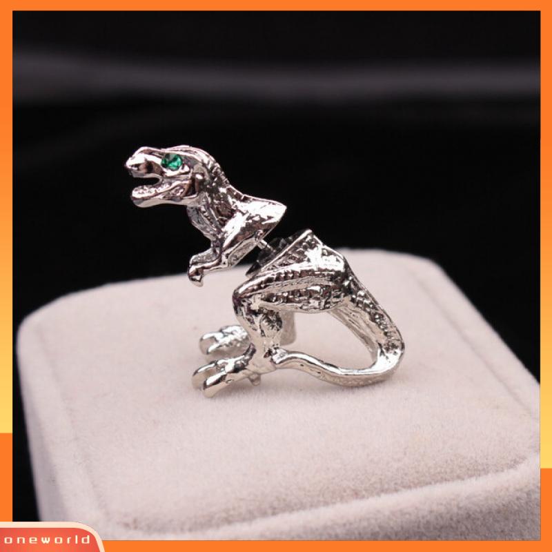 [ONR] Harajuku Tiga Dimensi Hewan Kecil Dinosaurus Kepribadian Fashion Piercing Stud Earrings