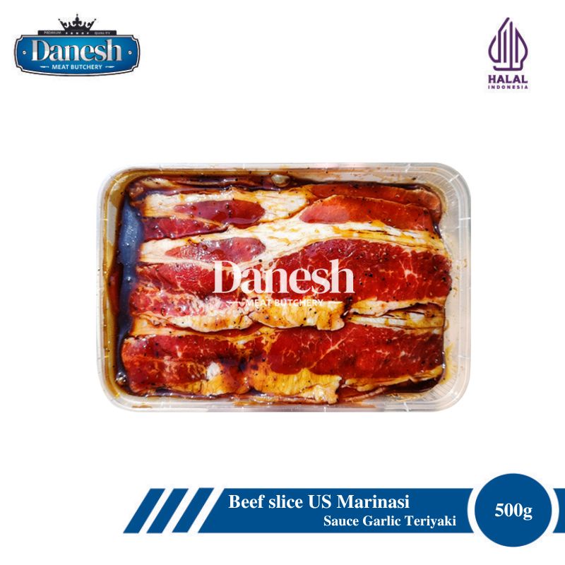

Beef Slice Marinasi Daging Sapi Marinasi Frozen Food Halal