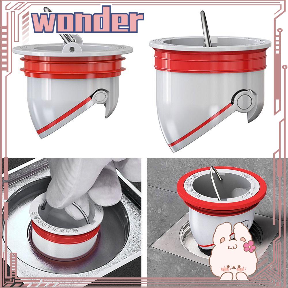 WONDER Floor Drain Aksesoris Kamar Mandi Shower Drainer Bermanfaat Pencegah Serangga Seal Stopper Anti Bau