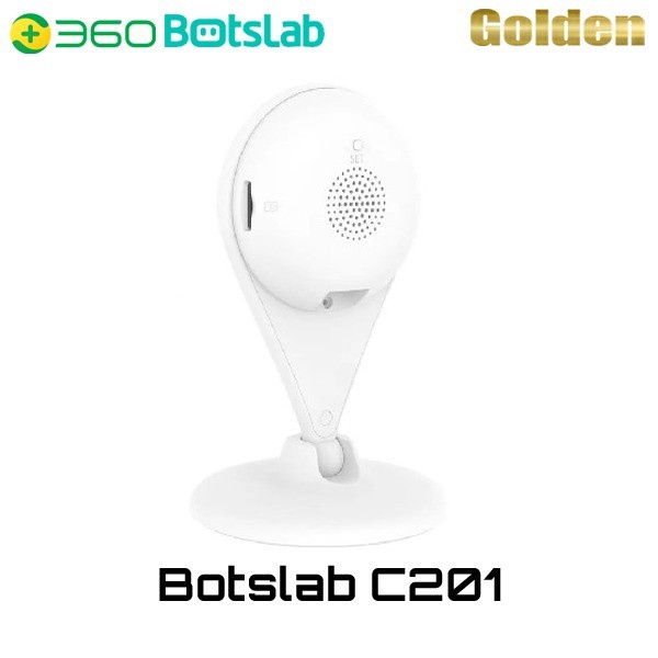 360 BOTSLAB C201 Fix 2k 3mp Wifi Indoor Smart IP Camera CCTV Garansi Resmi