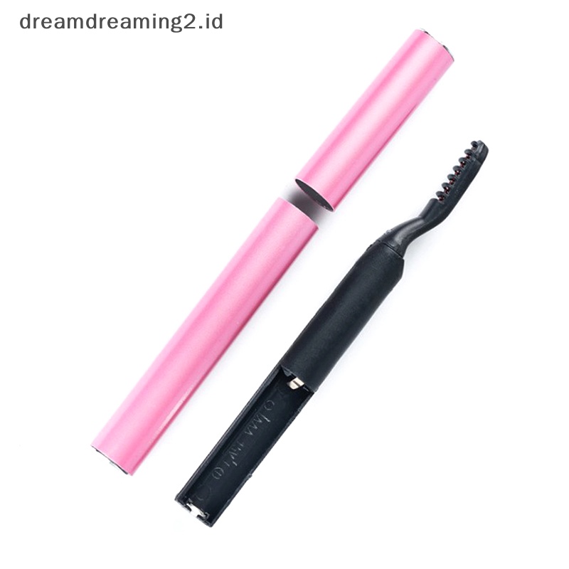 (drea) Makeup Portable Pen Style Electric Heated Eyelash Curler Makeup Bulu Mata //