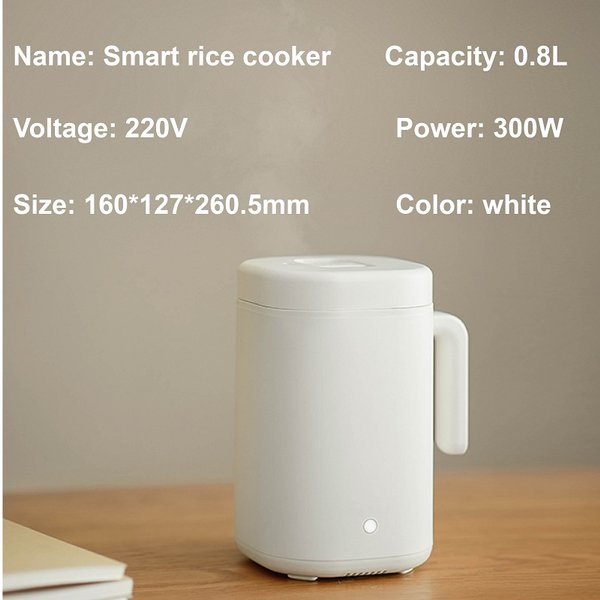 PNK23 OLAYKS DFB05002 Smart Rice Cooker Lunch Box 2 in 1 - 0.8L