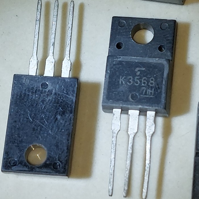 K3568 2SK3568 K 2SK 3568 12A 500V Mosfet N-Channel To-220f Toshiba FET