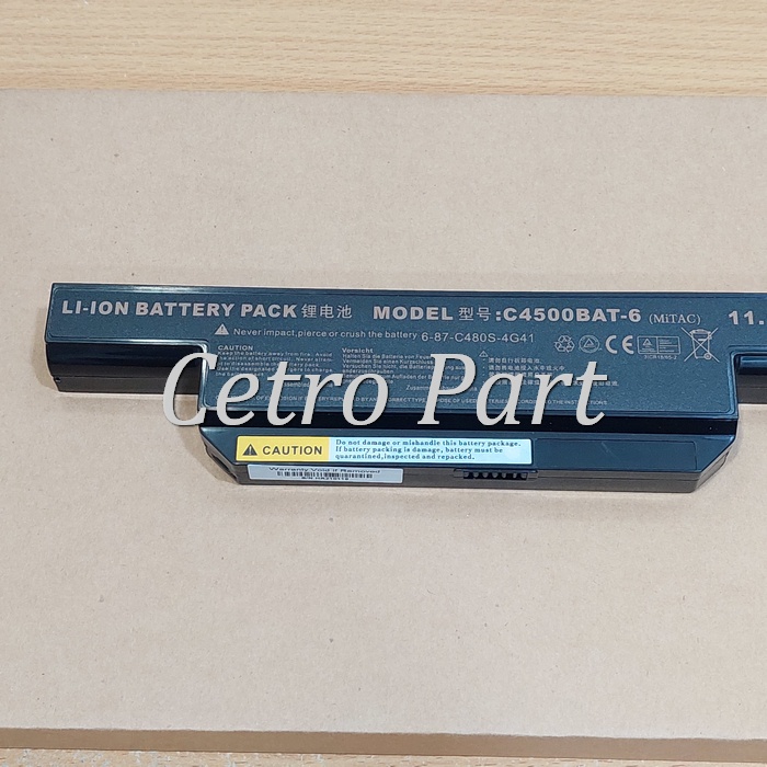 Batre Baterai Laptop Axioo Neon RNW CNW MNW Series Model C4500BAT-6 -NEW