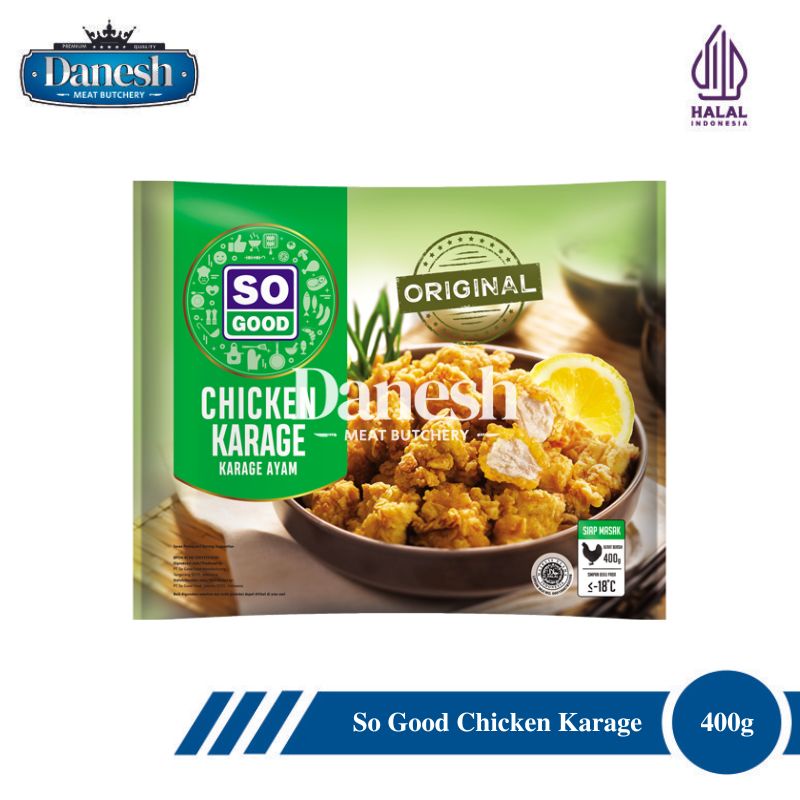 

So Good Chicken Karage Original Frozen Food Makanan Beku Halal