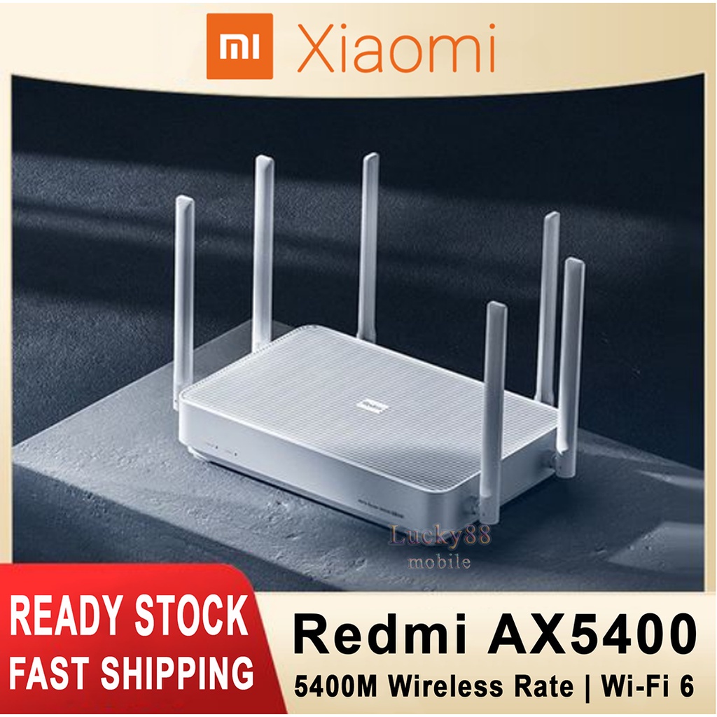 Mijia Router Redmi AX5400 Mesh Gaming Router WiFi 6 5Ghz Wi-fi AX Gigabit Dual Band China version bu
