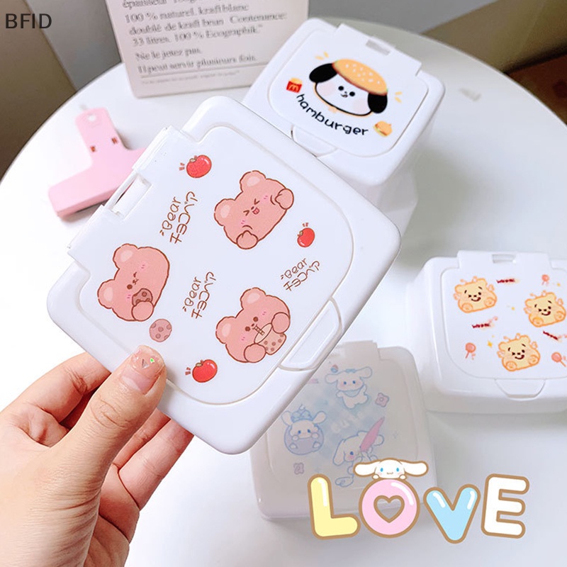 [BFID] Kawaii Sanrioed Desktop Storage Box Kotak Penyimpanan Kartun Cotton Swab Sundry Kotak Barang Kecil [ID]