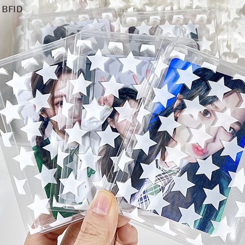 [BFID] 50pcs Transparan Warna Star Love Self-adhesive Opp Bag Odd Biskuit Self-sealing Eceran Bag Perhiasan Hadiah Kemasan Kantong Plastik [ID]