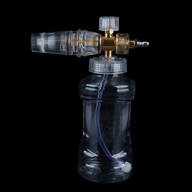 [glowingbrightly] Foamer Jet Bottle Transparan High Pressure Foam Lance Alat Pembersih Mesin Cuci Mobil TFX