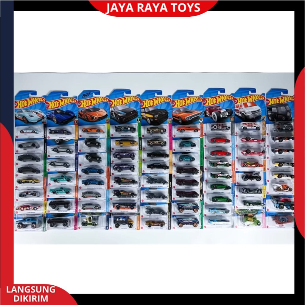 Hot Wheels original mattel termurah lengka banyak varian model segel SNI