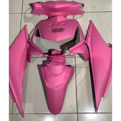 BODY HALUS HONDA BEAT KARBU TAHUN 2008 PINK DOFF WARNA CUSTOM WARNA VARIASI