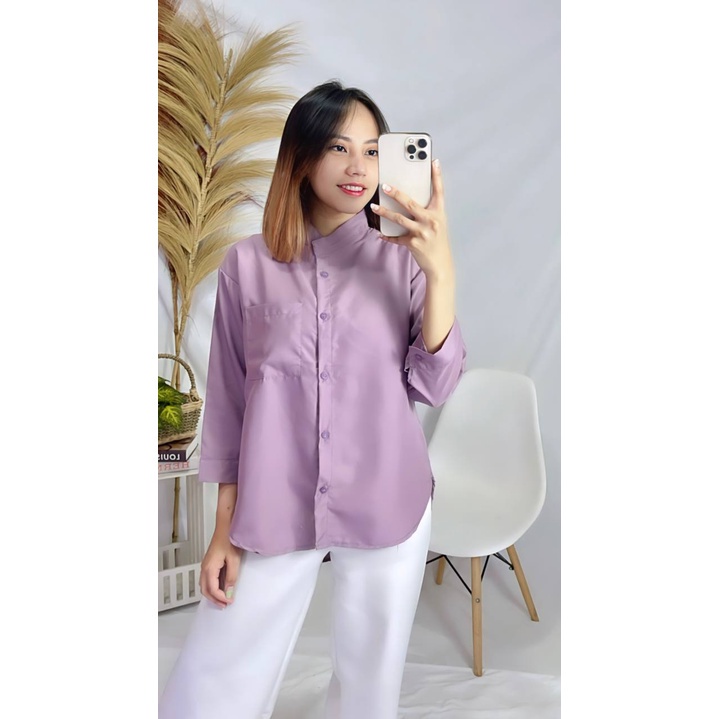 POCHETA ZS 1012 TUNIK TERBARU ATASAN WANITA CRINKLE JUMBO BAJU CEWEK MUSLIM KEKINIAN