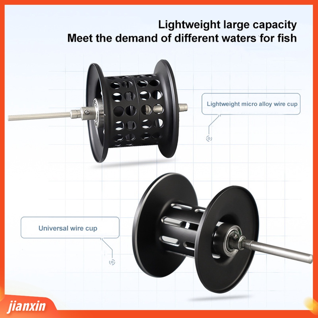 (In Stock) Baitcast Reel ic Sistem Pengereman 6.5:1 High Speed Low Profile Halus Geser10 Bearing Kiri/ Kanan Tangan Air Asin Umpan Pancing Fishing Tackle