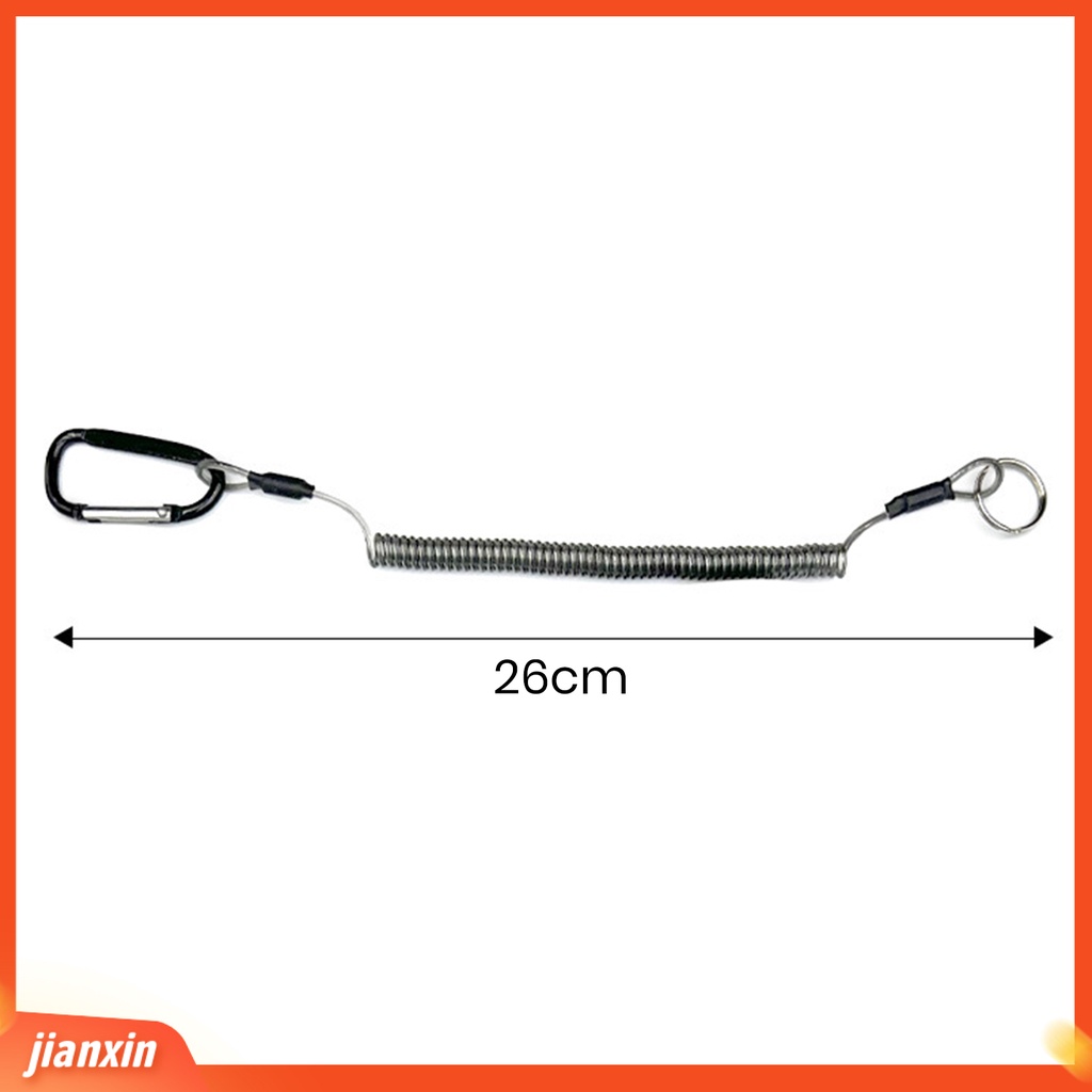 (In Stock) 1set Tali Pelepas Batang Ketangguhan Peregangan Tinggi Kekuatan Penarikan Kuat Pelepas Cepat Gantungan Kunci Cincin Pengait Penggemar Pancing