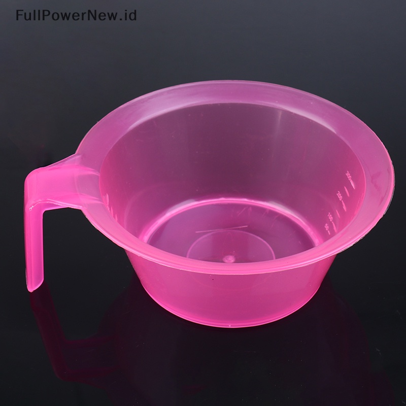 Power Hairdressing Hair Color Mixing Bowl Pewarna Rambut Tint Cup DIY Color Random ID