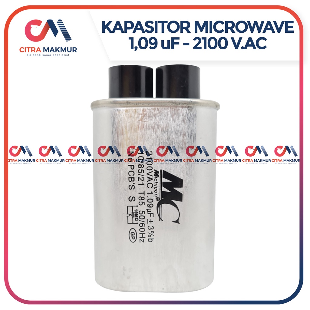 Kapasitor Microwave Oven 1,09 uf mf 2100 V Volt Micro Wave Samsung MC Capasitor Merk