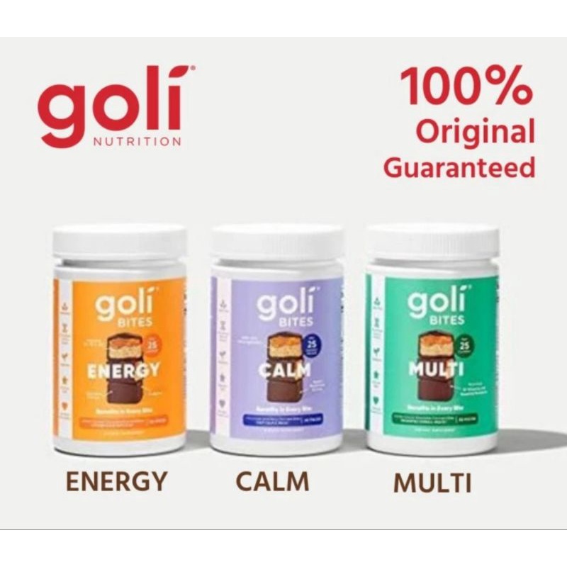 

GOLI BITES ENERGY ORIGINAL USA - CEMILAN DIET SEHAT SNACK
