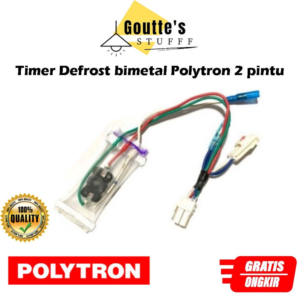 Defrost Kulkas Polytron/Bimetal kulkas Polytron