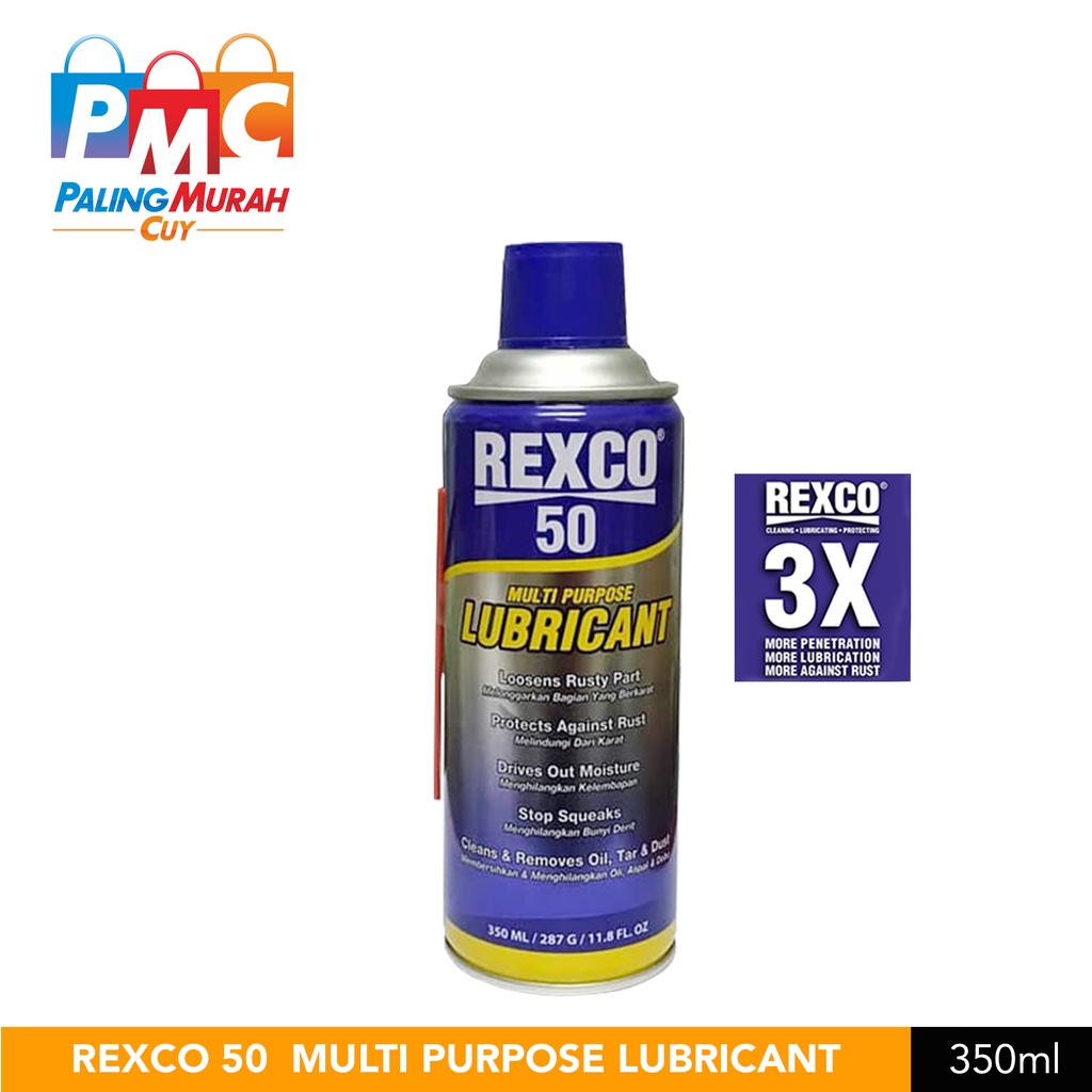 

Rexco 50 Pelumas Serba Guna / Anti Karat 350 Ml (Lubricant)