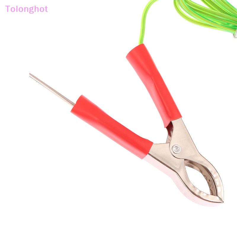 Tolonghot&gt; Lampu Tes 6-24V Inovatif Dan Praktis Dengan Probe Ganda 47inci Kawat Antibeku Klip Buaya Otomotif LED Circuit Tester well