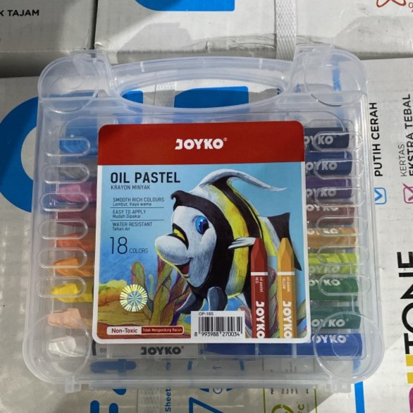 

Crayon Titi Joyko 18 Warna / Oil Pastel Titi Joyko 18