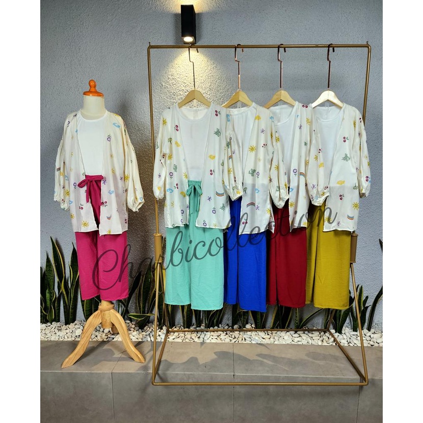 ONE SET OUTER KIYOWO ANAK PEREMPUAN