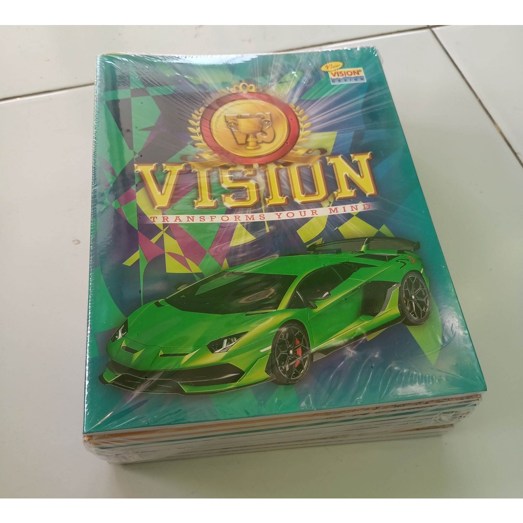

BUKU TULIS MURAH//BUKU TULIS VISION ISI 58 LEMBAR