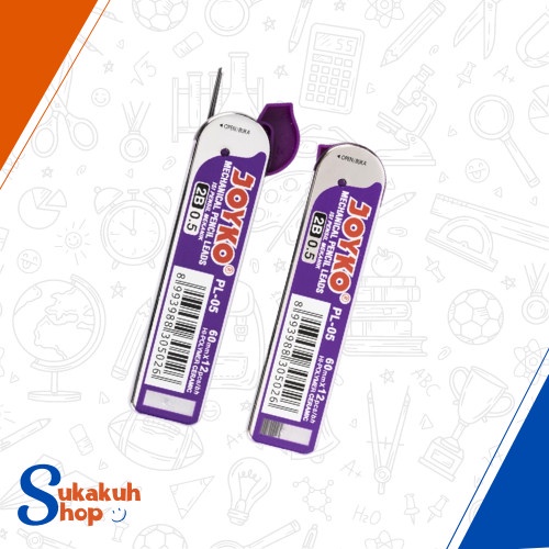 

Isi Pensil Mekanik 0.5 Joyko Pencil Lead 2B