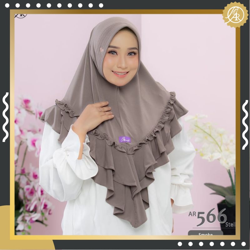 Terbaru Hijab jilbab Ar 566 by Arrafi