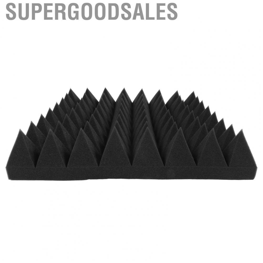 Supergoodsales Acoustic Foam Panel  Pyramid Easy To Install Thickened for Game Room