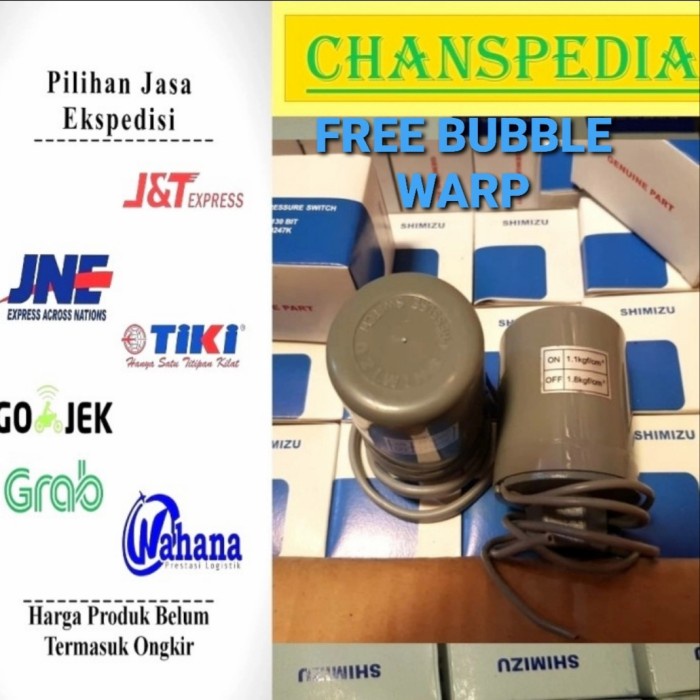 *COD* Otomatis Pompa Air Shimizu Ps 135 e / Ps 130 Bit ASLI - TANPA WRAPPING